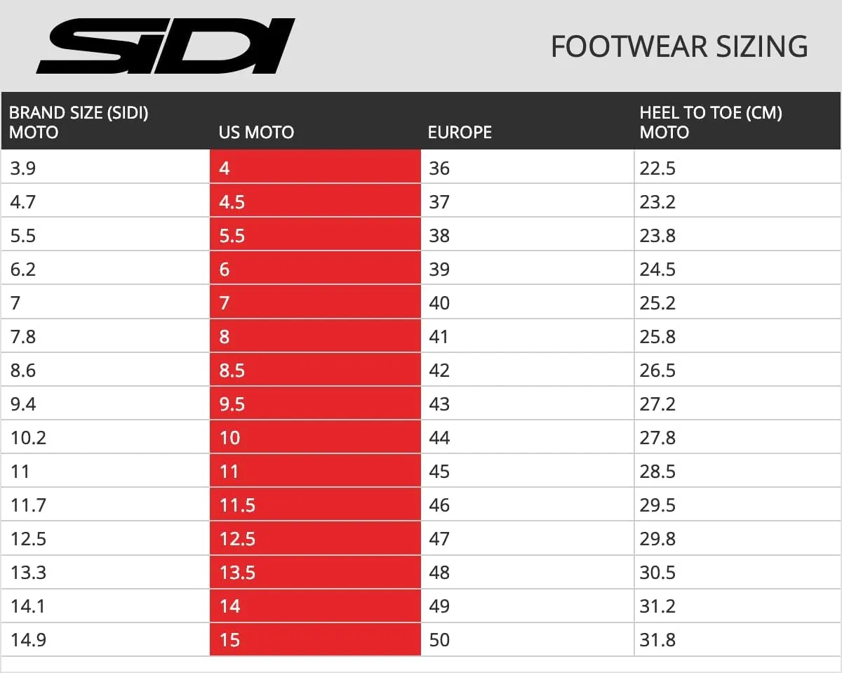 Sidi mens Stivali Mid Performer