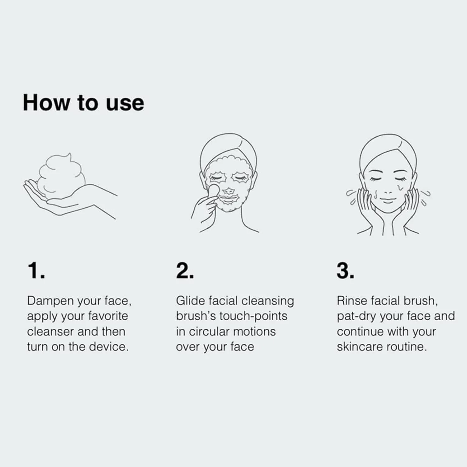 Silicone Face Scrubber, echargeable, Waterproof Face Scrub Brush for Cleansing, Exfoliating, Massaging, Electric Facial Exfoliator for Women & Men (Black, 6.8 inch)
