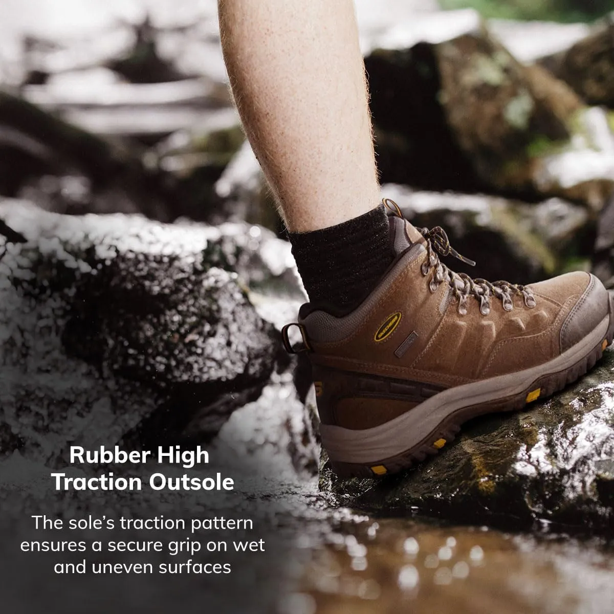 Skechers Men's Relment-Pelmo 64869 Lace Up Waterproof Boot