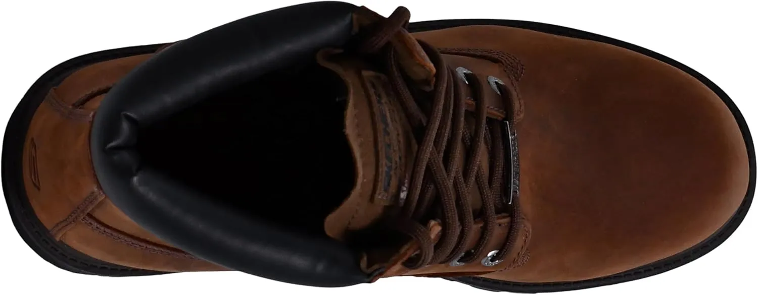 Skechers Men's Sargeants-Verdict Waterproof Boot Fashion