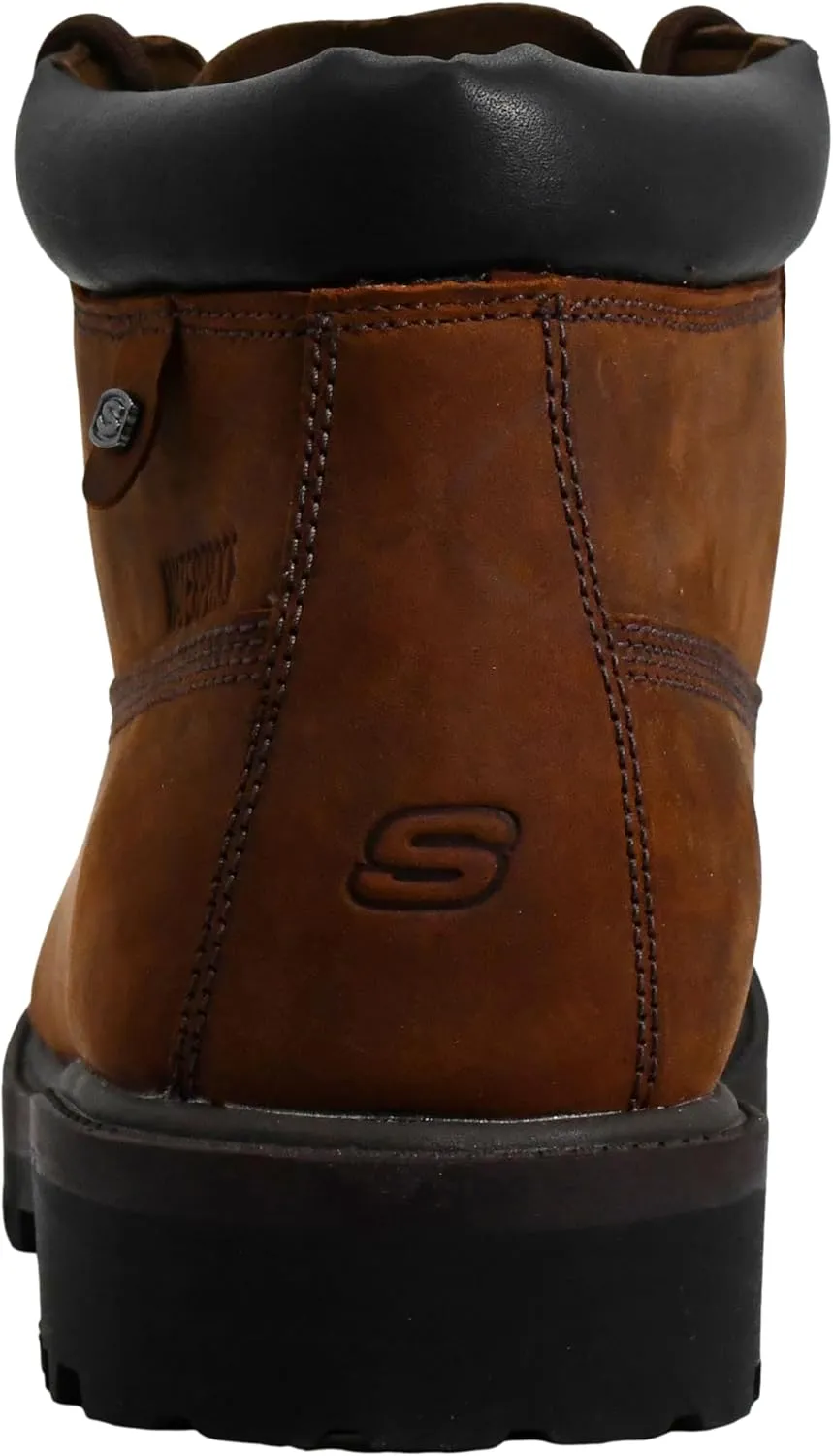 Skechers Men's Sargeants-Verdict Waterproof Boot Fashion