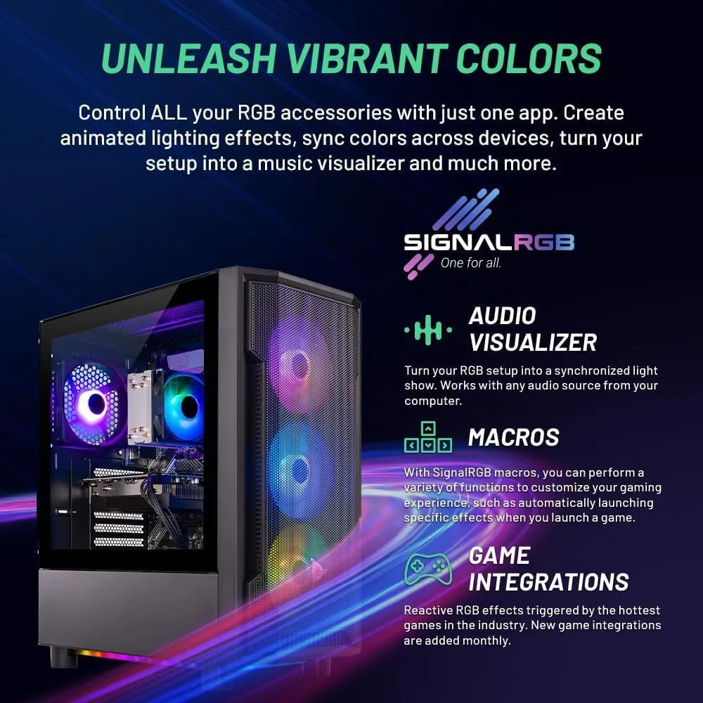 Skytech Shadow Gaming PC Desktop, Ryzen 5 5600 3.5 Ghz (4.4GHz Turbo Boost), AMD RX 6600 8GB GDDR6, 1TB SSD, 16GB DDR4 RAM 3200, 650W Gold PSU, Wi-Fi, Win 11 Home