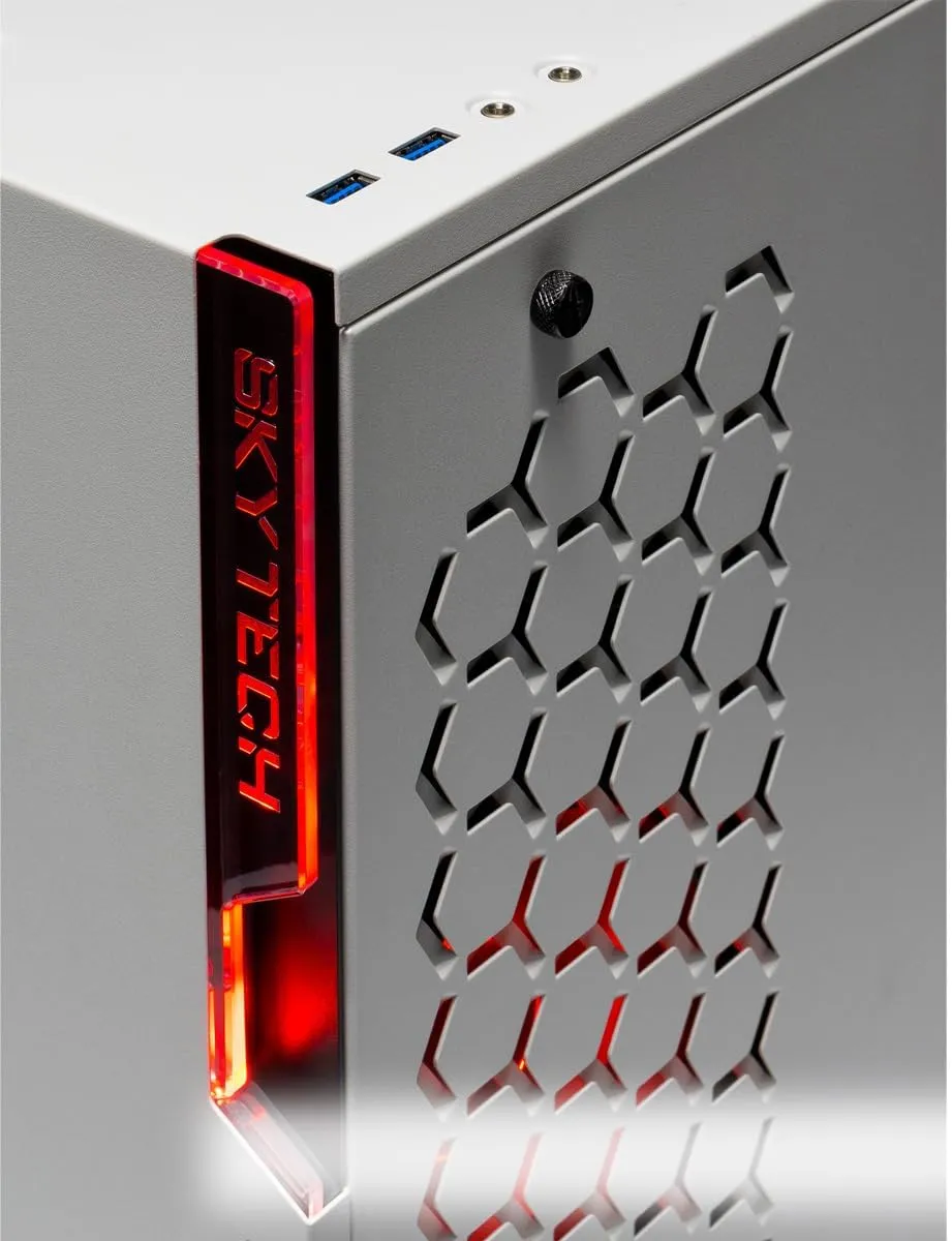 Skytech Shiva Gaming PC Desktop, Ryzen 5 5600GT 3.6 GHz (4.6GHz Turbo), AMD AMD Radeon GB, 500GB NVMe SSD, 16GB DDR4 RAM 3200, 650W Gold PSU, Wi-Fi, Win 11