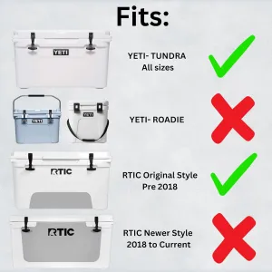 Sliding Feet for Yeti Tundra Cooler - Set of 4