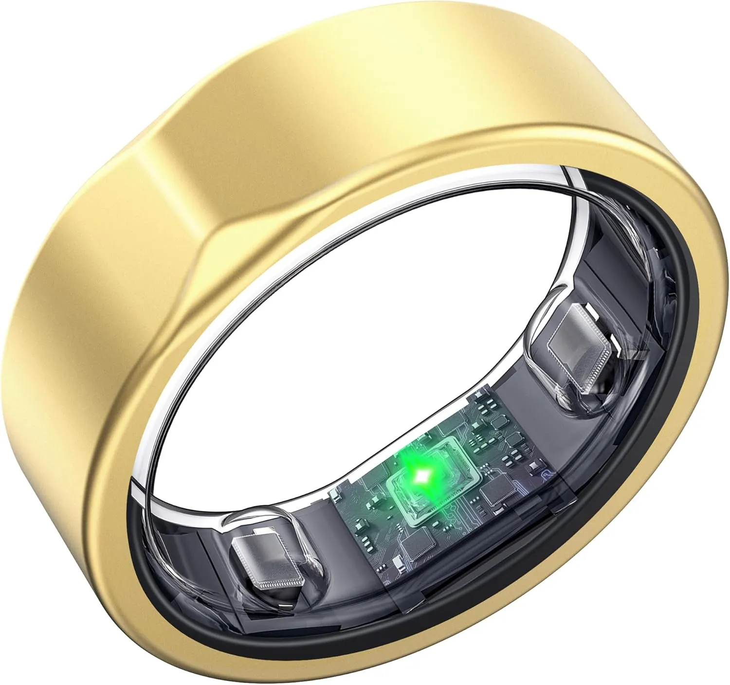 Smart Ring-Size First Before You Buy, No APP Subscription,7-10 Days of Use,Sleep & Activity Real-Time Monitor, Stress/Heart Rate/SPO₂ Tracker, Compatible with iOS and Android (Rose Gold, 11)