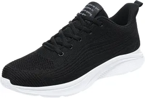 Sneakers for Men Casual Non Slip Work Shoes Athletic Tennis Shoes Lightweight Breathable Running Shoes Footwear