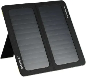 Solar Phone Charger for iPhone, ECEEN 13W Portable Solar Charger with Kickstand for iPhones, Smartphones, Tablets, GPS Units, Speakers, Gopro Cameras, and Other Devices Camping Gadgets Emergency Kit