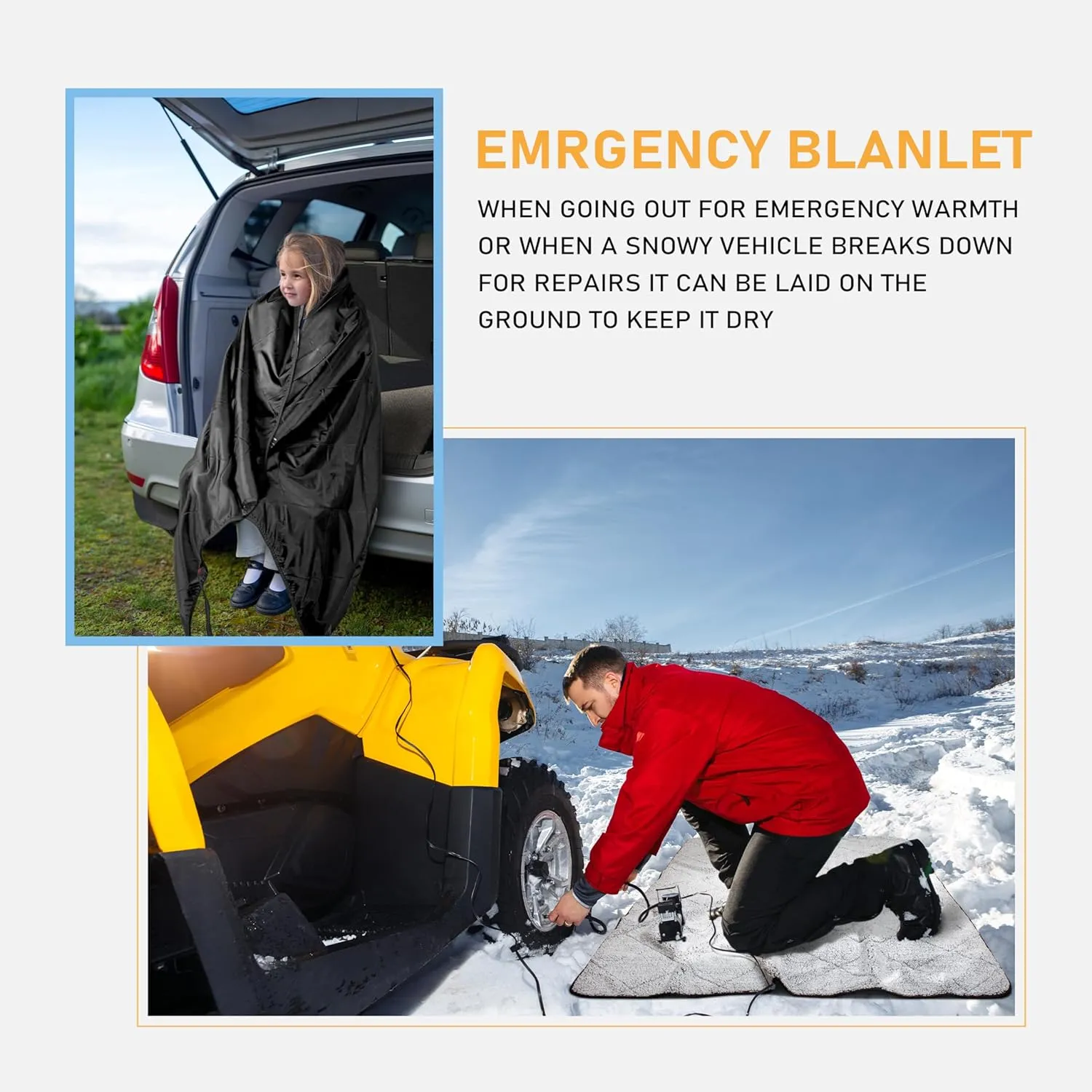 Solaris Waterproof Sherpa Outdoor Blanket, 60” x 80” Insulated Oxford, Packable for Stadium Camping & Cold Weather, Ideal for Soccer Moms, Pets, Picnics, Concerts