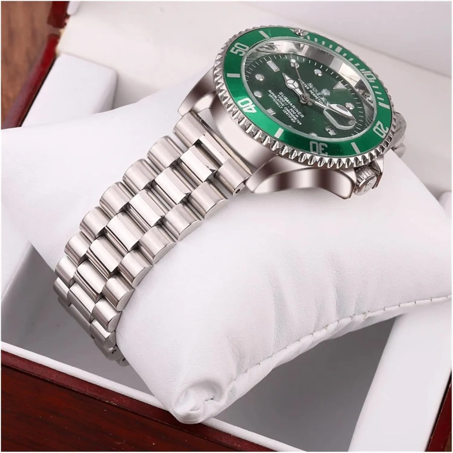 Solid Stainless Steel Watch Band Bracelet Women Men Silver Middle Polished 16mm 18mm 20mm 21mm 22mm Strap Accessories