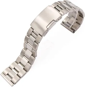 solid stainless steel watch band straight end strap 18mm 20mm 22mm 24mm watchband accessories