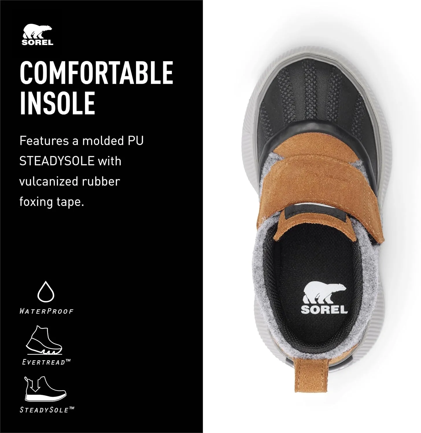 SOREL Toddler's Out N About lV Strap Waterproof Boot