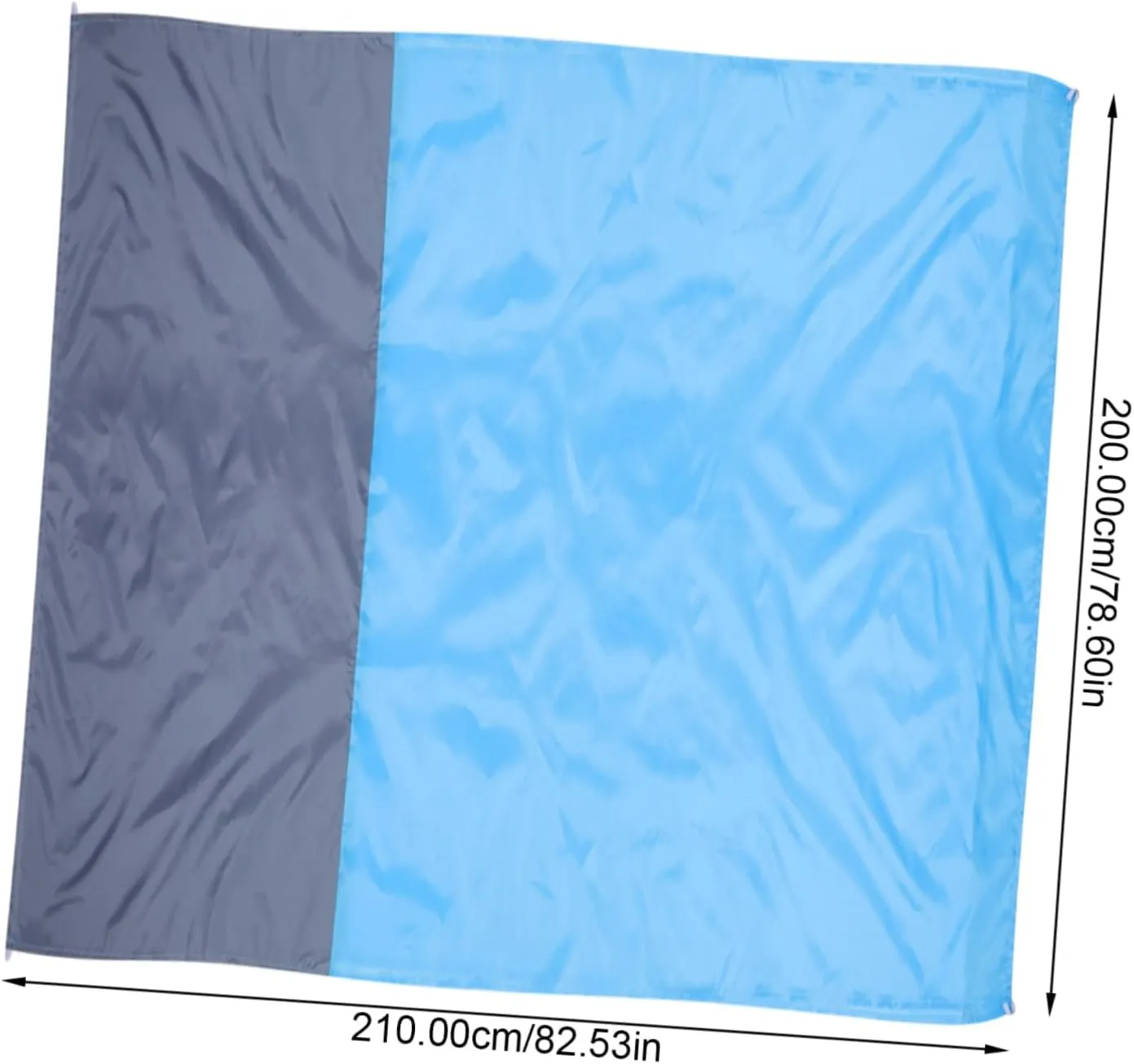 Sosoport 3pcs Camping Picnic Blanket Waterproof Ground Cloth Foldable Mat Easy Cleaning Perfect for Outdoor Activities