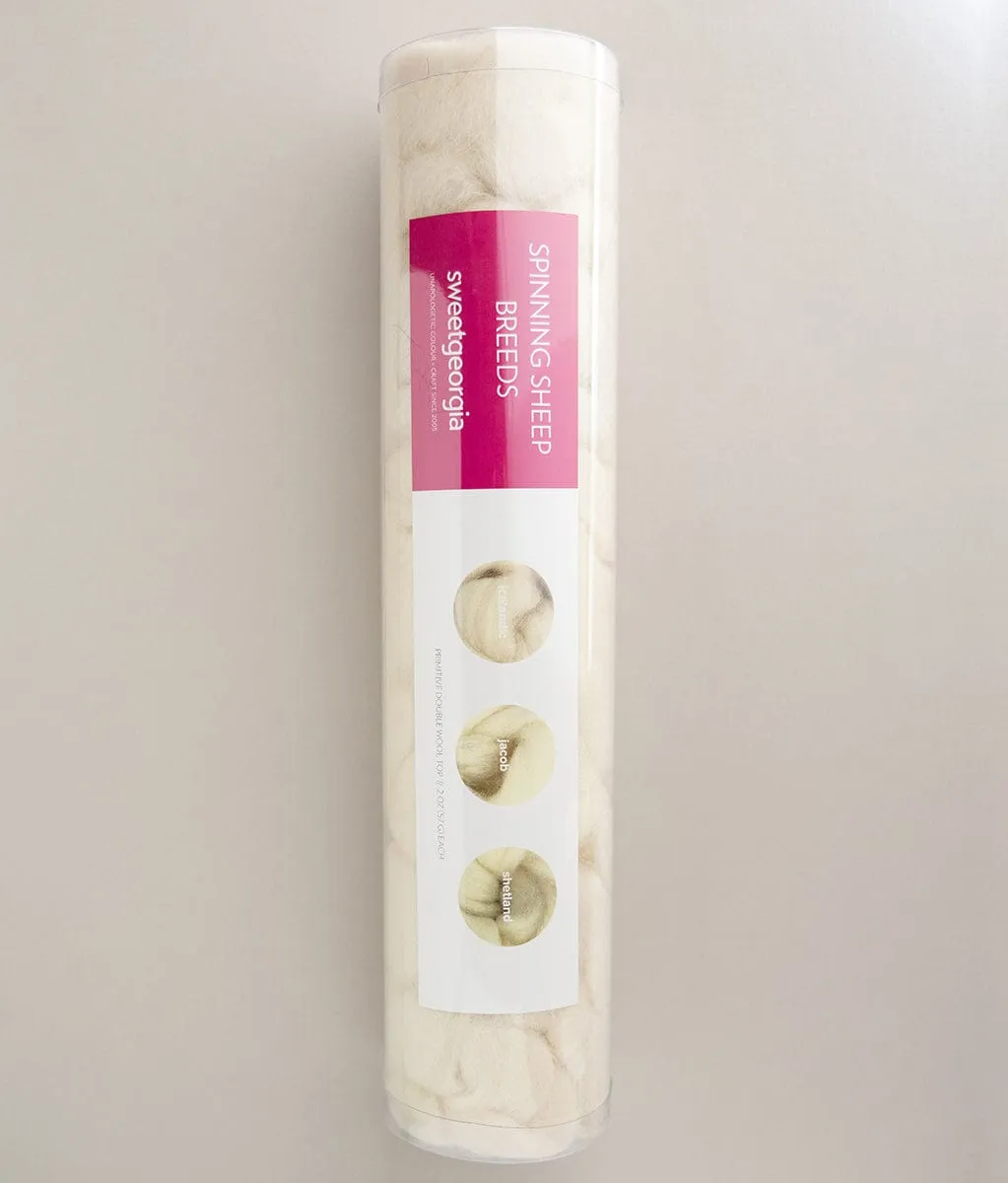 Spinning Sheep Breeds Kit / Primitive Double