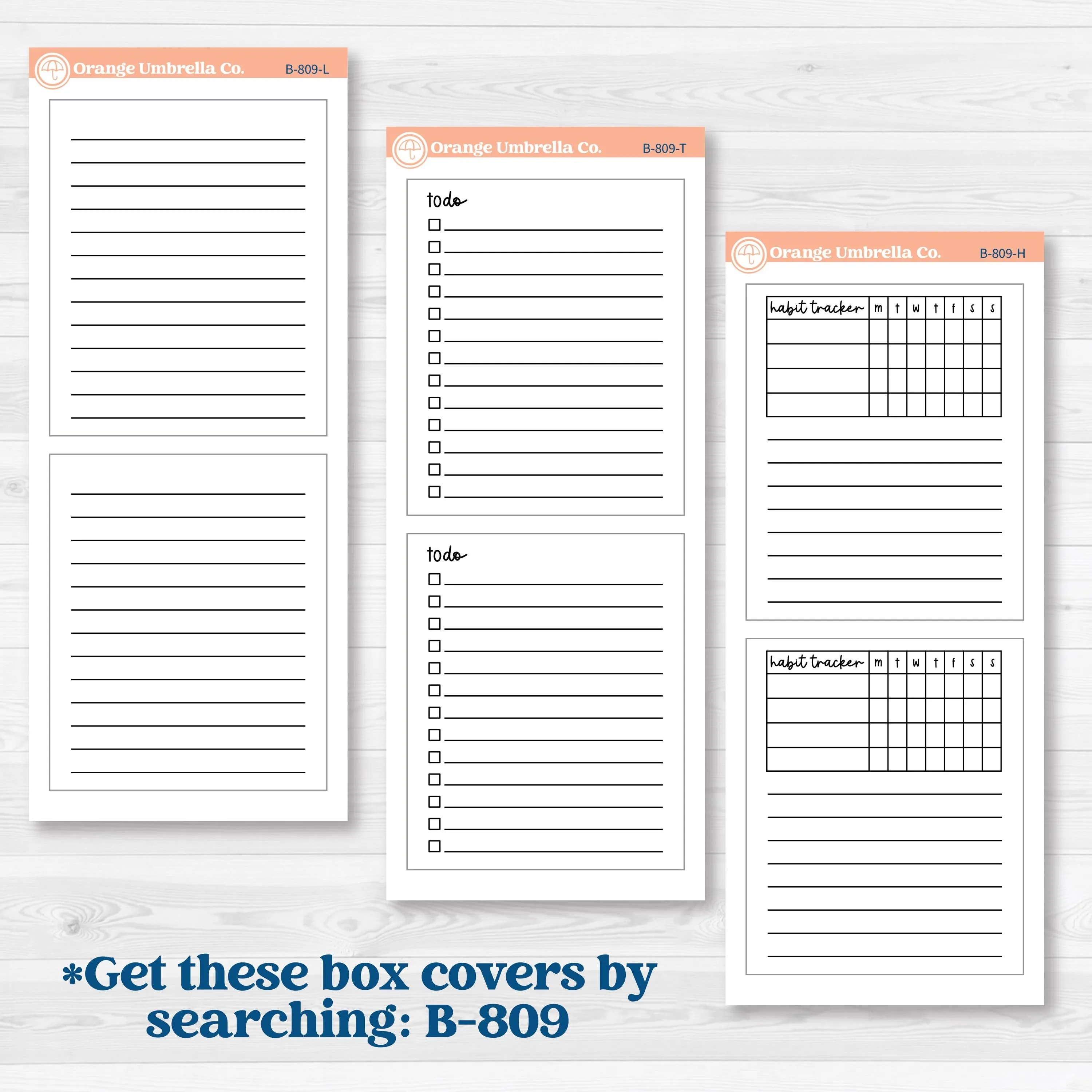Spring Animals Kit | 7x9 Compact Vertical Planner Kit Stickers | New Beginning | KIT-374-H