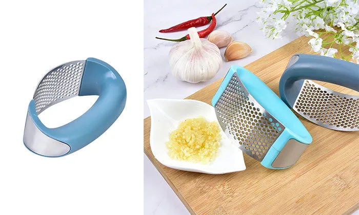 Stainless Steel Garlic Crusher