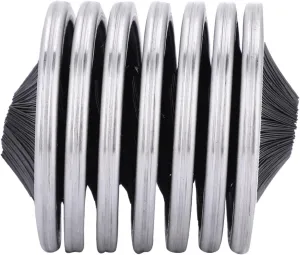Stainless Steel Nylon Rope Brush, Climbing Tool Equipment for Outdoor Rock Cleaning, Equipment for, Stainless Steel Nylon Rope Brush