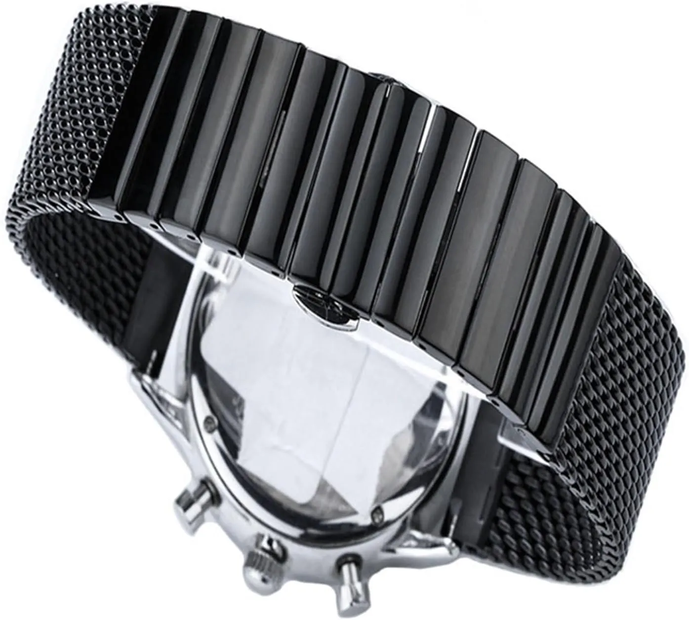 Stainless Steel Strap Metal Replacement Watchbands 18mm 20mm 22mm 24mm Men Woman Universal Quick Change Bracelet