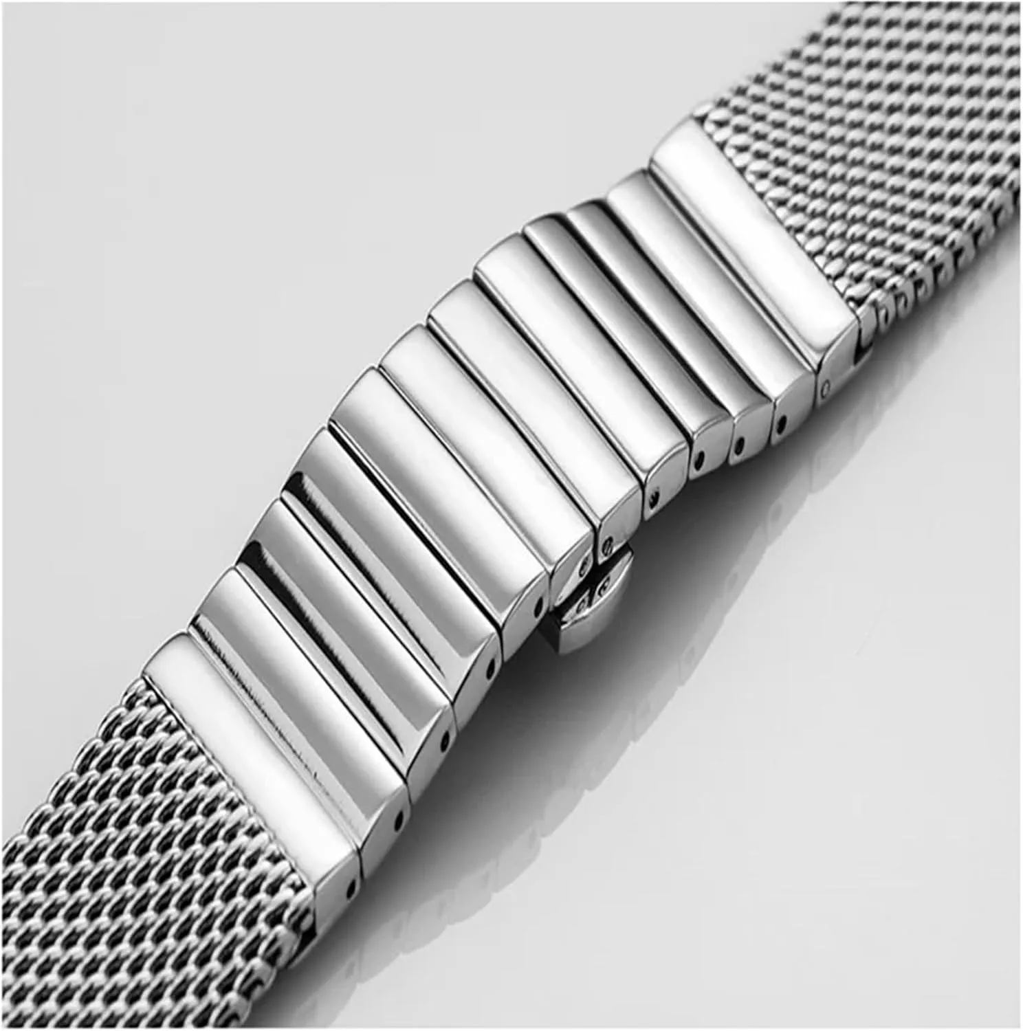 Stainless Steel Strap Metal Replacement Watchbands 18mm 20mm 22mm 24mm Men Woman Universal Quick Change Bracelet
