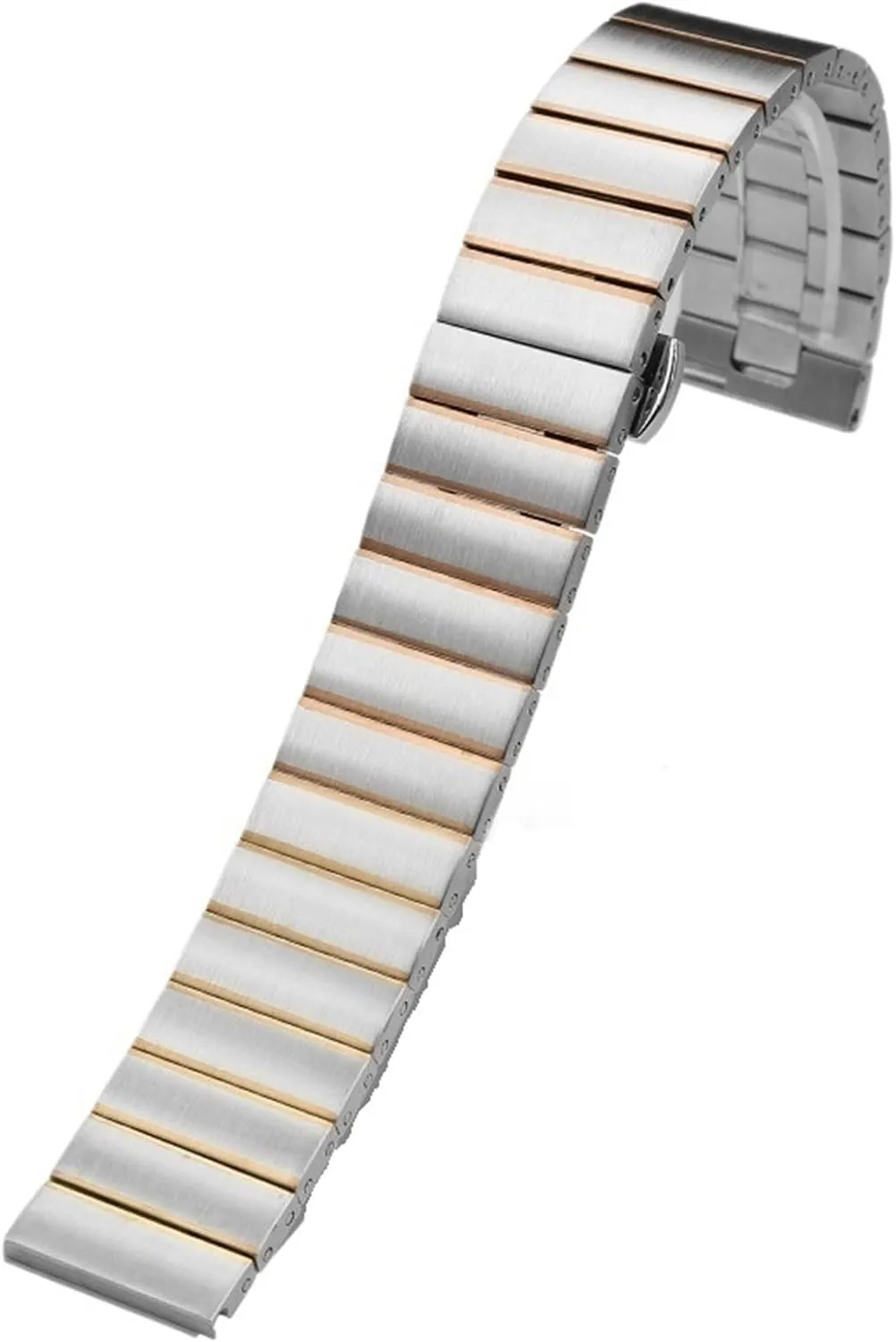 Stainless Steel Strap Women's Bracelet 18m Replacement Wristband Suitable for Smart Watch Quartz Watch Band Universal Accessories