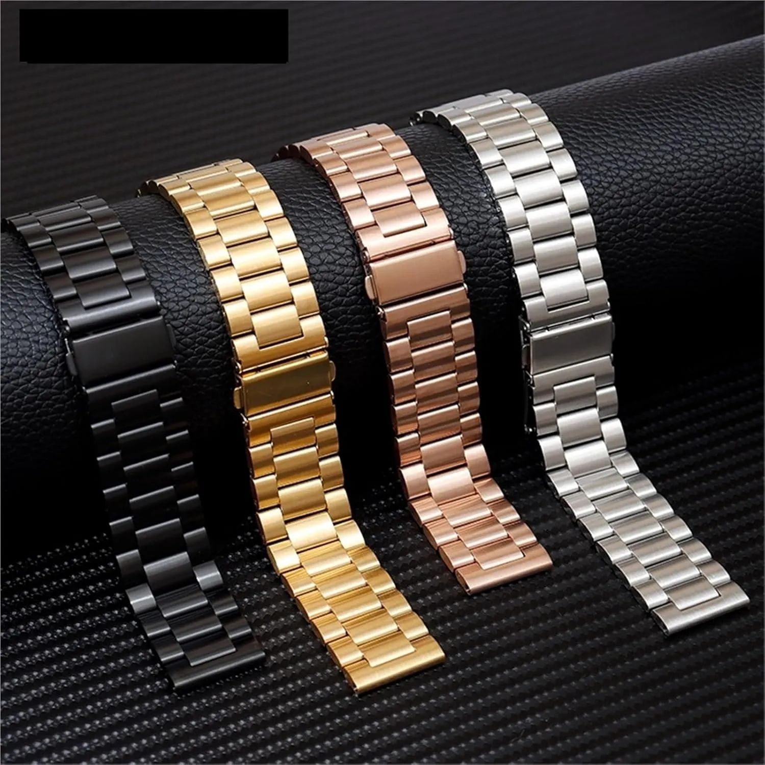 Stainless Steel Watch Strap 18mm 20mm 22mm Men Miss Universal Replacement Watch Band
