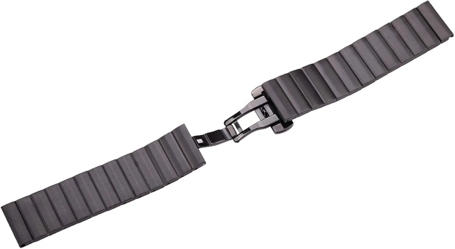 stainless steel watchbands 16mm 18mm 20mm 22mm silver black metal watch band strap