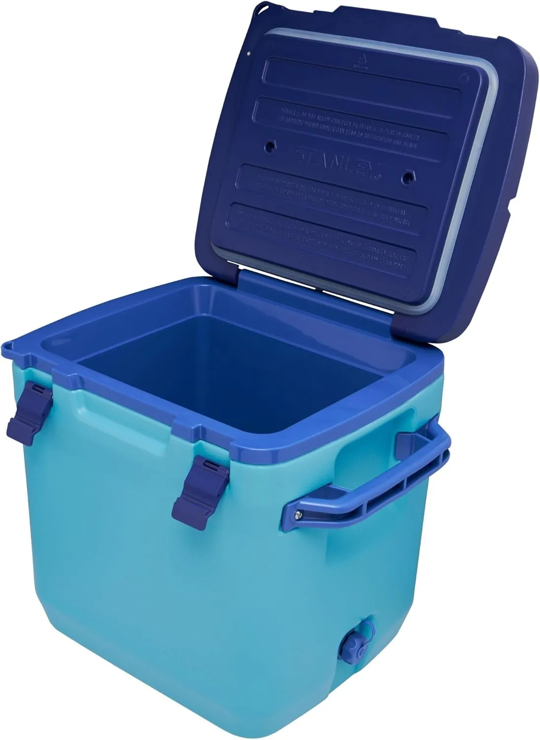Stanley Adventure Outdoor Cooler 30 qt | Heavy Duty Outdoor Camping Cooler with Easy Carry Side Handles | 4 Days Cooling Ice Chest for 40 Cans | Flat Top Doubles as Seat | BPA-Free | Pool