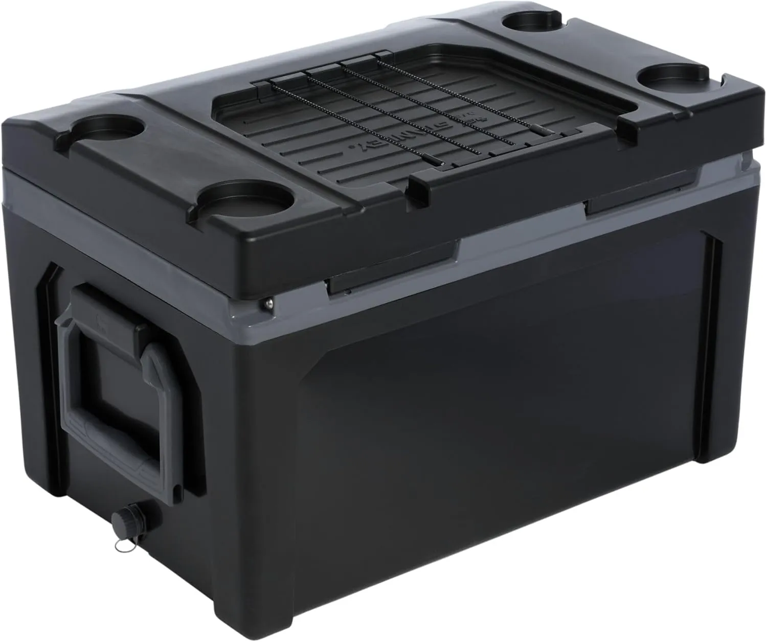 Stanley Adventure Outdoor Cooler 50 qt | Heavy Duty Outdoor Camping Cooler with Easy Carry Side Handles | 6 Days Cooling Ice Chest for 82 Cans | Flat Top Doubles as Seat | BPA-Free | Black 2.0