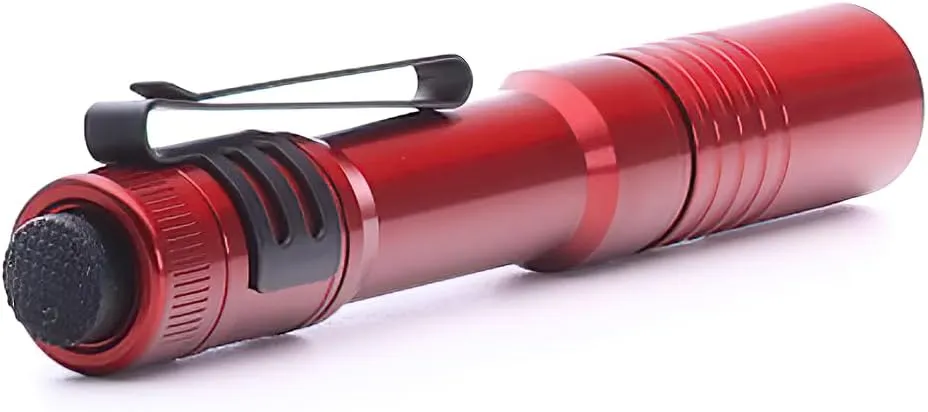 Streamlight 66605 MicroStream 250-Lumen EDC Ultra-Compact Flashlight with USB Rechargeable Battery, Box, Red