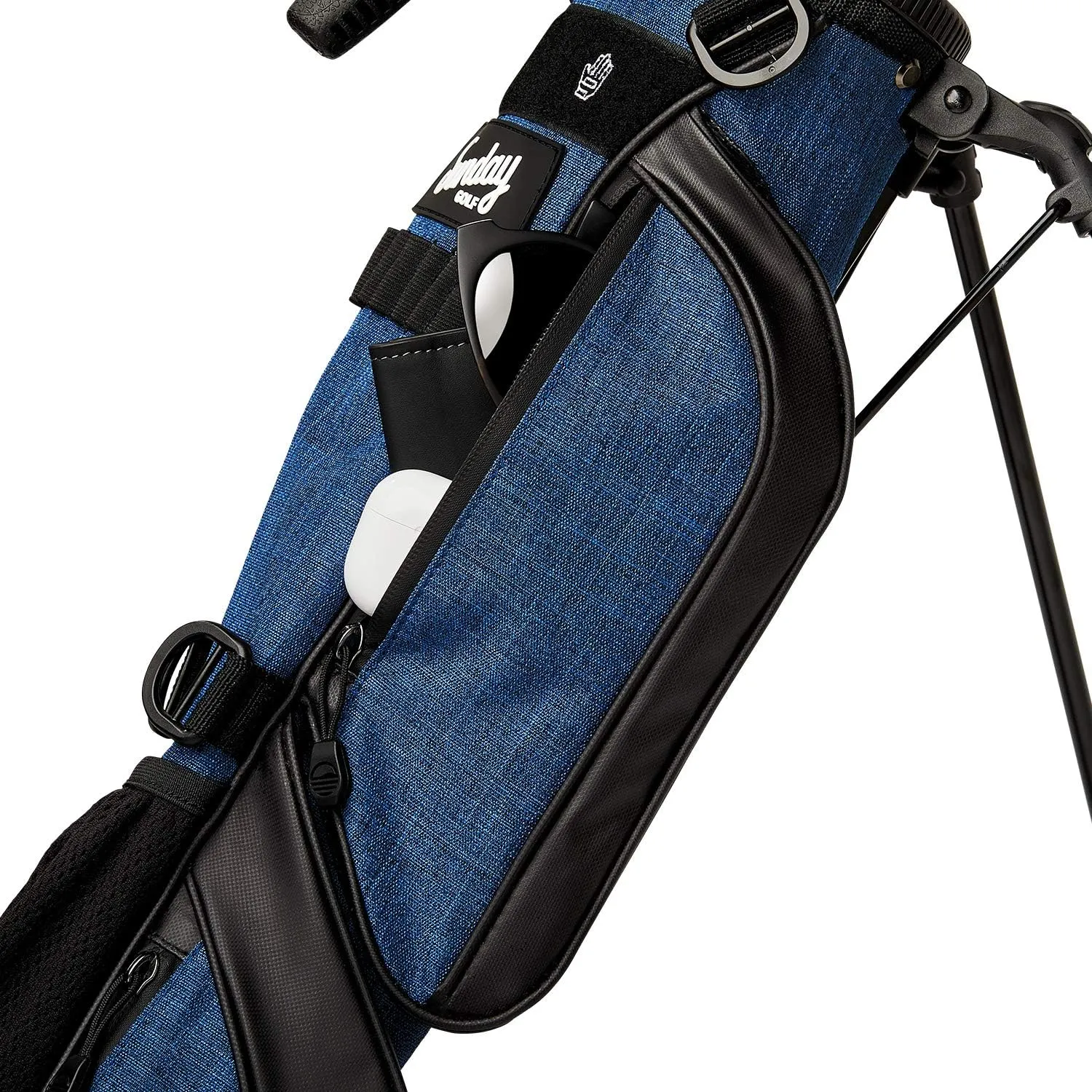 Sunday Golf Loma Bag - Lightweight Golf Bag with Strap and Stand – Easy to Carry Pitch n Putt Golf Bag – Stand Bag for The Driving Range, Par 3 and Executive Courses, 31 Inches