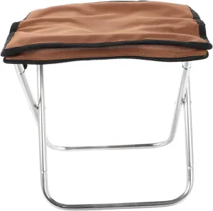 SUPVOX Folding Portable Camping Stool Collapsible Chair Garden Seat Lightweight for Fishing Gardening Picnic