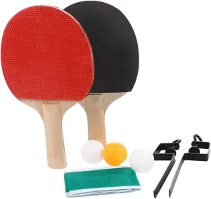 Table Tennis Racket Rack Set Outdoor Sports Training Tools for Pong Compact Versatile Equipment for Personal Practice Family Bonding Activities