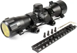 TACFUN Compact 4x32 Scope   Rings   Picatinny Mount for Mossberg 500 590 835 Shotguns