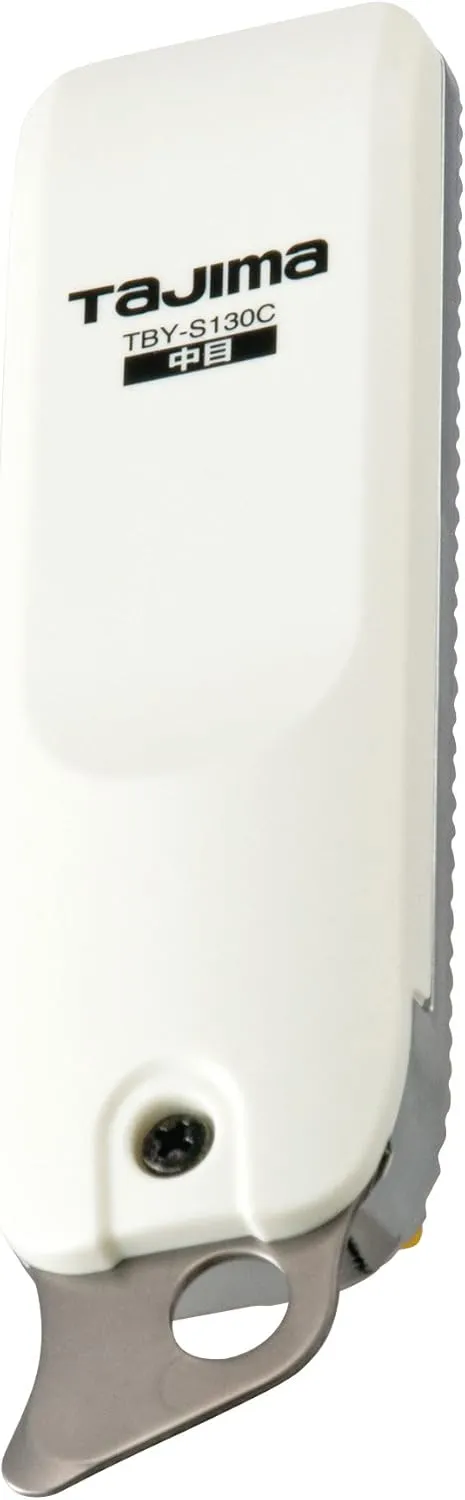 TAJIMA Drywall Rasp - 130mm Medium Board Plane with Multi-Directional Tetra Blade File & Driver End - TBY-S130C