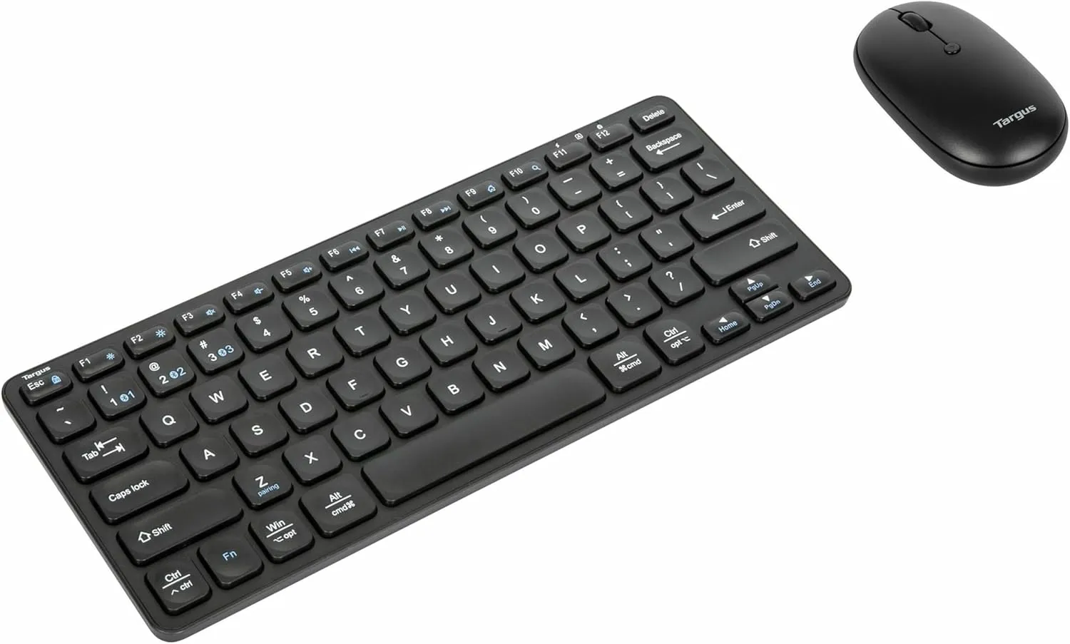 Targus Compact Keyboard and Compact Mouse Bundle, Black (AKB862   AMB581)