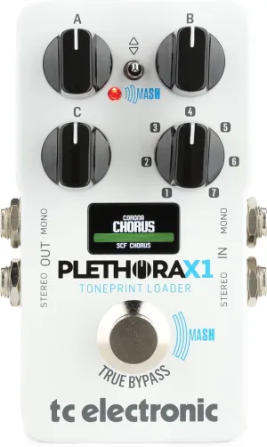 TC Electronic Plethora X1 TonePrint Multi-effects Pedal