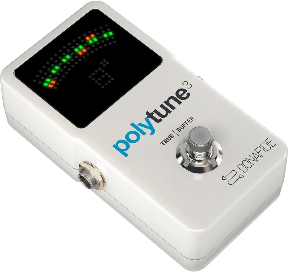 TC Electronic POLYTUNE 3 Ultra-Compact Polyphonic Tuner with Multiple Tuning Modes and Built-In BONAFIDE BUFFER