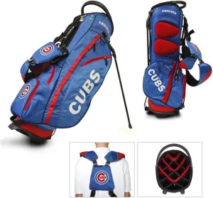 Team Golf MLB Lightweight, 14-Way Top, Spring Action Stand, Insulated Cooler Pocket, Padded Strap