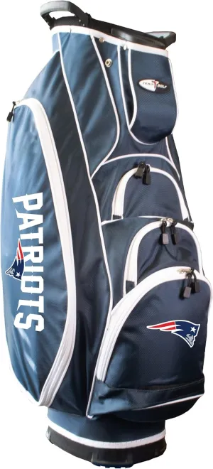 Team Golf NFL Lightweight, 10-Way Club Divider, Spring Action Stand, Insulated Cooler Pocket, Velcro Glove and Umbrella Holder & Lift Assist Handles