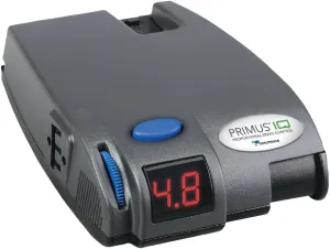Tekonsha 90160 Primus IQ, Proportional Brake Controller for Trailers with 1-3 Axles, compatible with Ford, GM, Chevy, Dodge, RAM, Toyota, Jeep. Wiring harness sold separately.