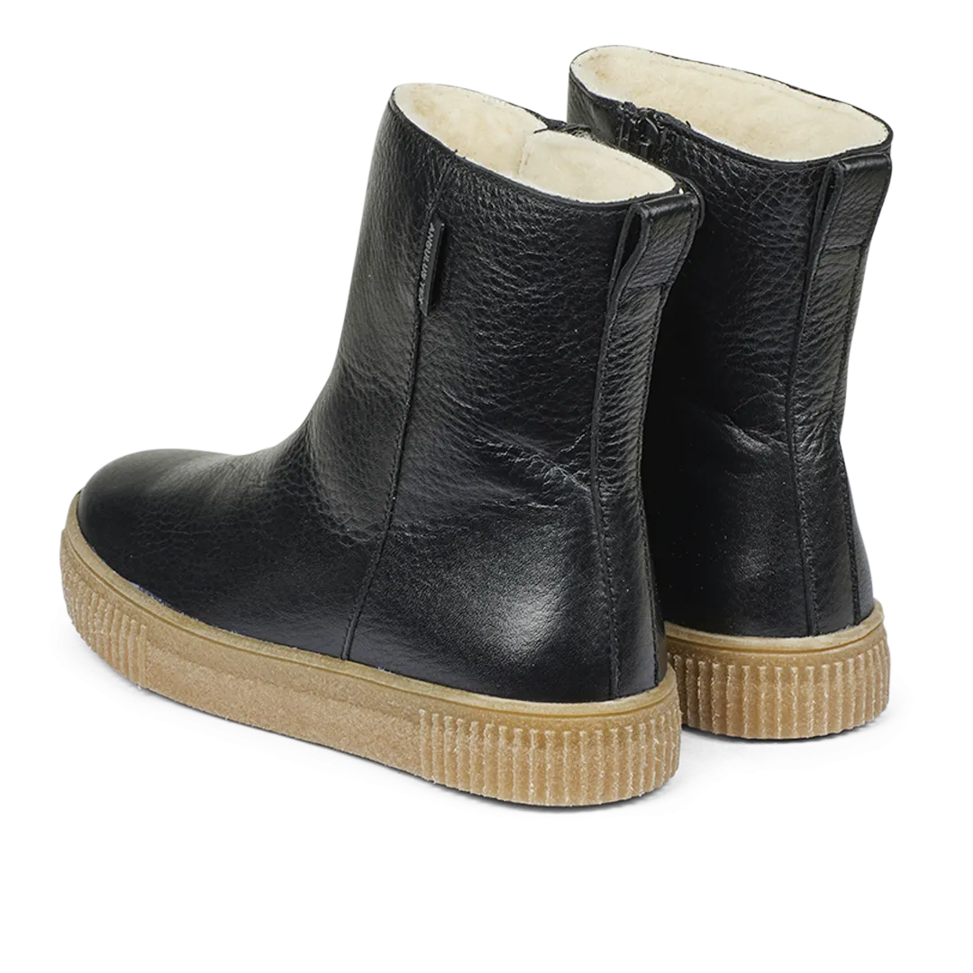 TEX-Boot with zipper and wool lining