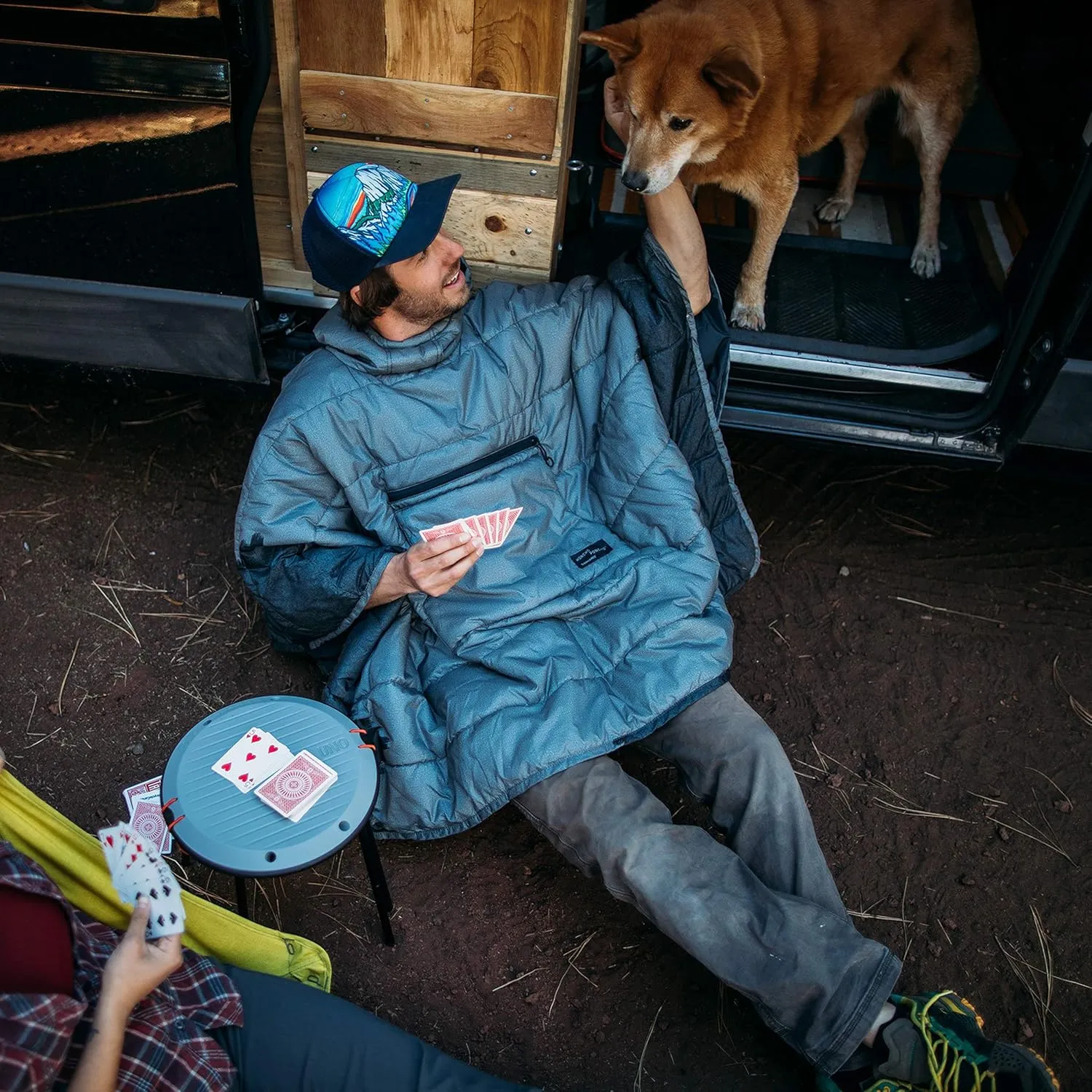 Therm-a-Rest Standard Honcho Poncho Wearable Hoodie Blanket