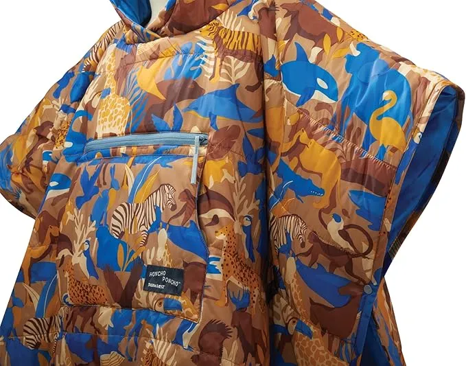 Therm-a-Rest Unisex-Youth Kids Honcho Poncho Wearable Hoodie Blanket