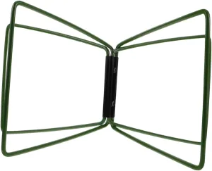Toyvian Portable Stainless Steel Cooler Stand Rack Foldable Outdoor Storage for Hiking Camping and Picnics Durable and Space Saving Design for Cooler Support