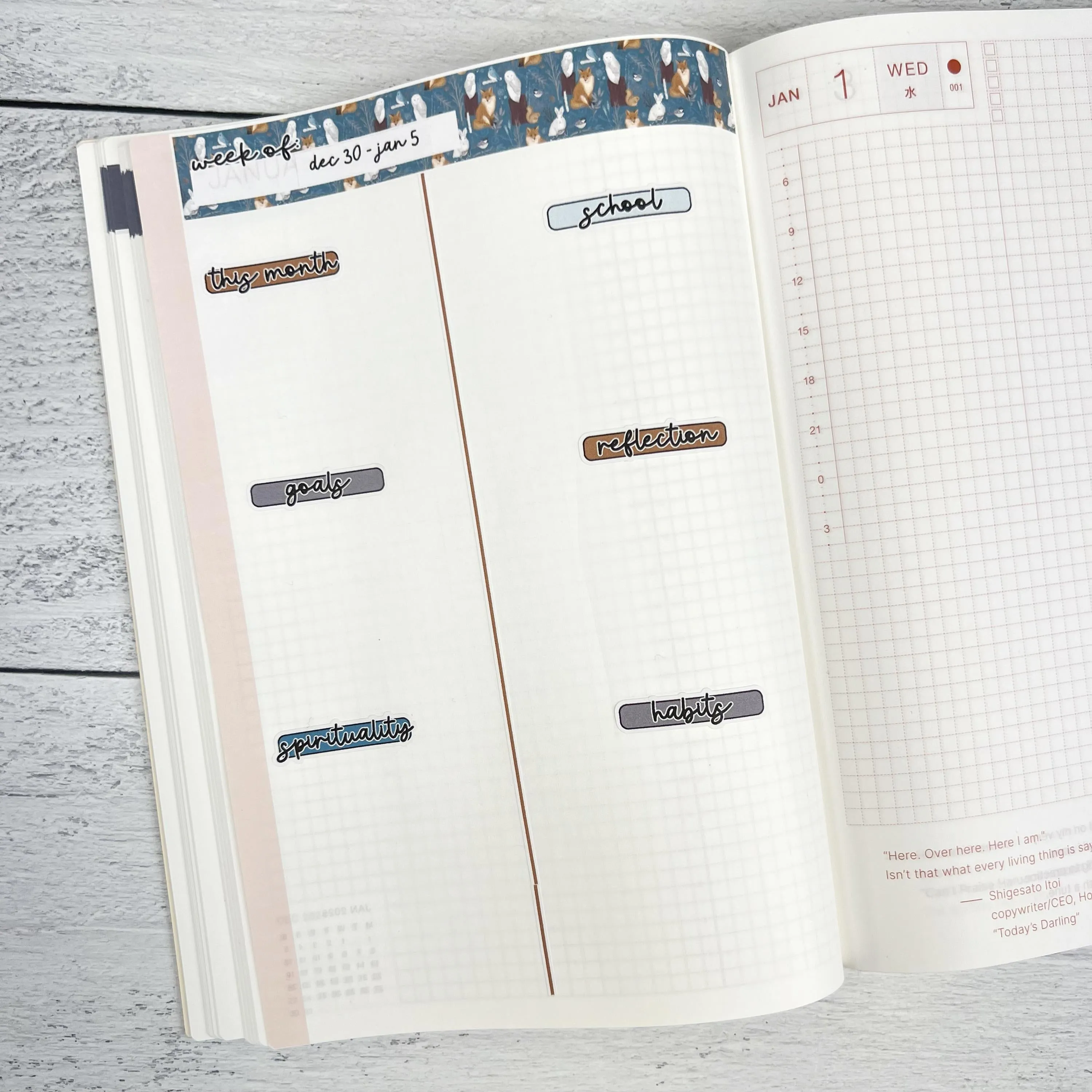 Travel Vacation Planner Kit | Freestyle Kit Any Planner Kit Stickers | Adventure Awaits | KIT-387-K