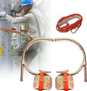 Tree Climbing Spike, Non-Slip Stainless Steel Crampons, Tree Care Crampons for Electricians, Stainless Steel Outdoor Sports Products,550Model