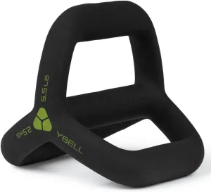 TRX YBell Arc Series 3-in-1 Kettlebell, Dumbbell and Push Up Bar Workout Equipment | Non-slip, Non-rust, Neoprene Coated | Perfect for Strength Training & Conditioning Workouts | 5.5 LBS