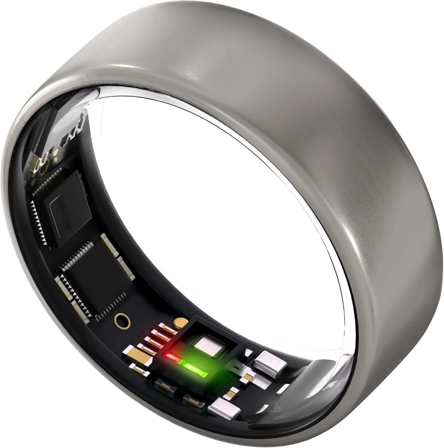 ULTRAHUMAN Ring AIR - Sleep & Fitness Tracker, FSA-Approved Wearable, Smart Ring for Women & Men, No App Fee for Standard Features (Size 8)