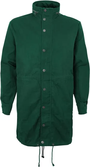 Umbro Men's Hidden Hood Fish Tail Rain Jacket, Color Options