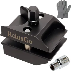 Universal Suspension Strut Split Hub Steering Knuckle Spreader Tool, Strut Spreader Tool, Compatible with Volkswagen Audi BMW Ford Peugeot Citroën