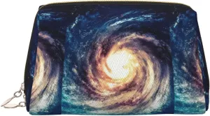 Universe Milky Way Galaxy Travel-Ready Toiletry Bag, Compact Makeup Organizer For Women